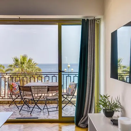 With Sea View On Promenade דירה ניס